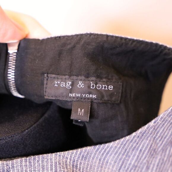 Rag & Bone Silk Blend Top Sz M - Picture 3 of 7